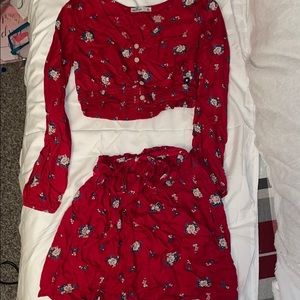 Hollister matching top and bottom